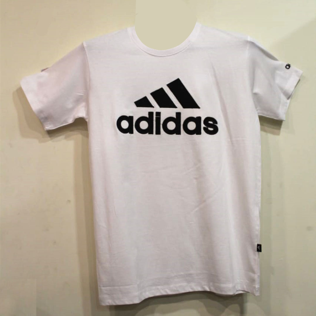 EMBROIDED ADIDAS High Quality t-shirt 100% Cotton – Runner's Street